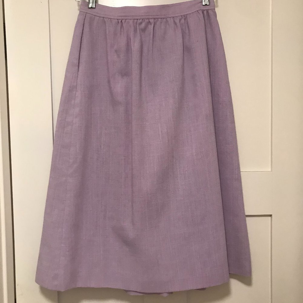 Prophecy Vintage A line lavender skirt fits size 2